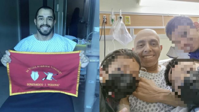   Militar chileno con cáncer pide ayuda para viajar a Chile a despedirse de sus hijos 