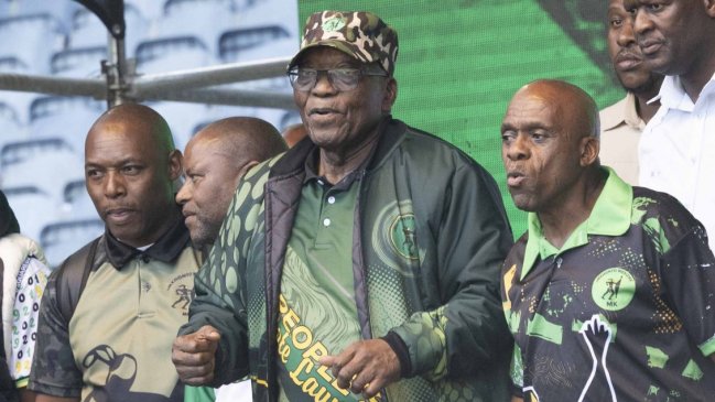   Sudáfrica: Excluyen a expresidente Jacob Zuma a nueve días de las elecciones 