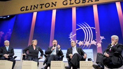 Chile recibió alabanzas de Bill y Hillary Clinton