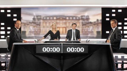   Sarkozy se estanca tras el debate televisado con Hollande 