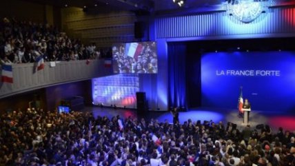   Sarkozy reconoció derrota en medio del llanto de sus seguidores 