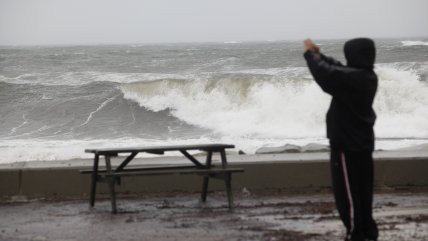   Huracán Sandy ya tocó tierra en Nueva Jersey 