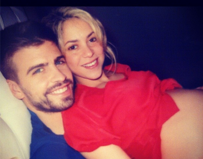 Así luce Shakira sus siete meses de embarazo Así luce Shakira sus siete meses de embarazo