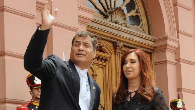 Correa defendió la política argentina para controlar Correa defendió la política argentina para controlar