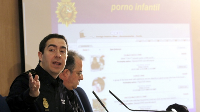 Con 28 detenidos en España terminó operación internacional contra la pornografía infantil Con 28 detenidos en España terminó operación internacional contra la pornografía infantil