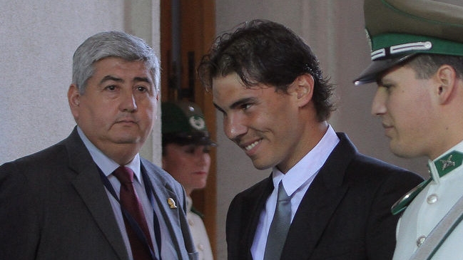 Rafael Nadal se reunió con el Presidente Piñera en La Moneda Rafael Nadal se reunió con el Presidente Piñera en La Moneda