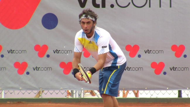 Gonzalo Lama cayó luchando en las clasificaciones del ATP de Viña Gonzalo Lama cayó luchando en las clasificaciones del ATP de Viña