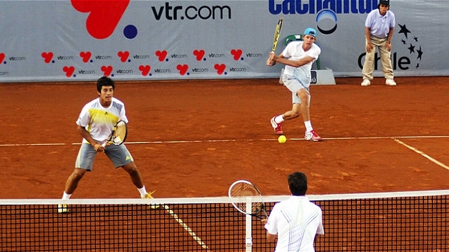 Garín y Jarry dieron pelea en su estreno en el dobles del ATP de Viña Garín y Jarry dieron pelea en su estreno en el dobles del ATP de Viña
