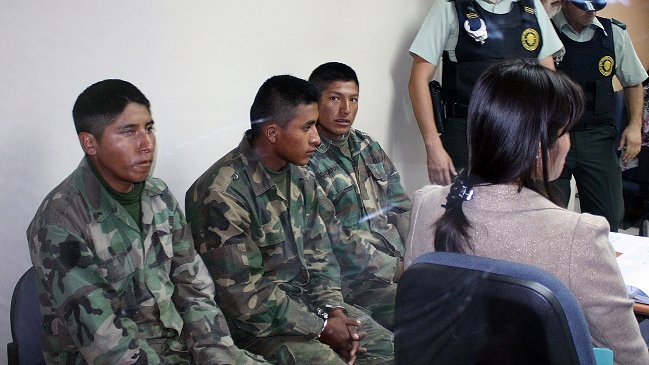 Corte Suprema mantuvo prisión preventiva para soldados bolivianos Corte Suprema mantuvo prisión preventiva para soldados bolivianos