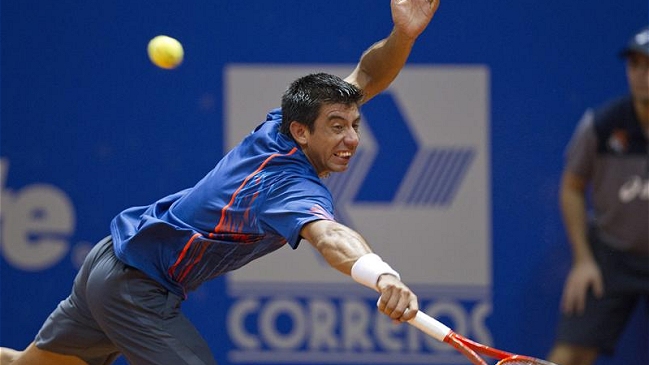 Jorge Aguilar cayó en apretado duelo ante David Nalbandian en Sao Paulo Jorge Aguilar cayó en apretado duelo ante David Nalbandian en Sao Paulo