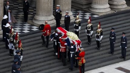   Los funerales de Margaret Thatcher en Inglaterra 