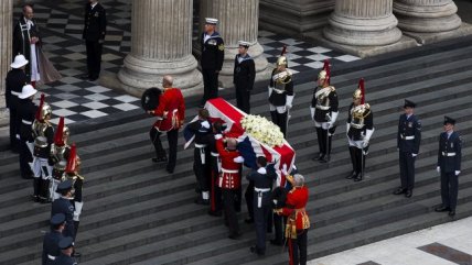  Los funerales de Margaret Thatcher  