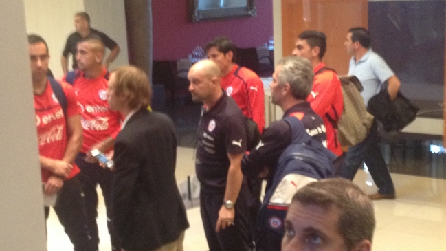 Selección chilena llegó a Asunción y se concentró de lleno en el duelo ante Paraguay Selección chilena llegó a Asunción y se concentró de lleno en el duelo ante Paraguay