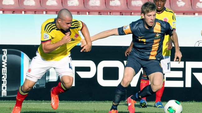 Colombia igualó con Australia en su debut en el Mundial sub 20
