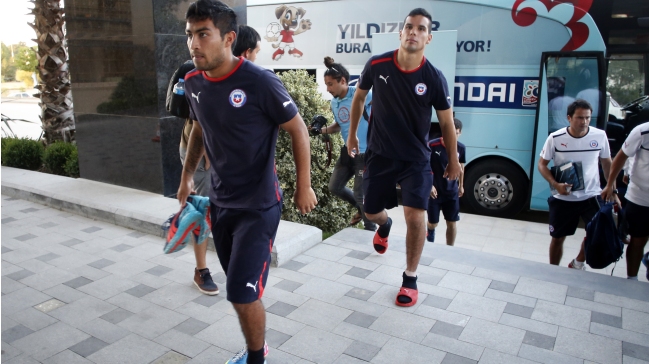 La selección sub 20 llegó a Estambul La selección sub 20 llegó a Estambul