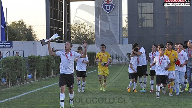 Colo Colo sub 15 se coronó campeón tras vencer a U. de Chile