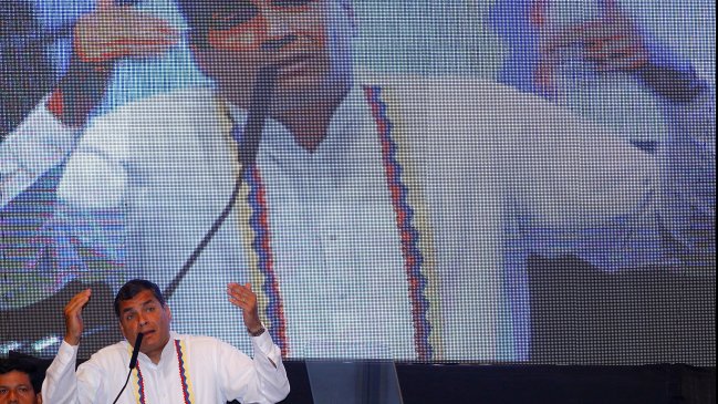 Rafael Correa acusó Rafael Correa acusó