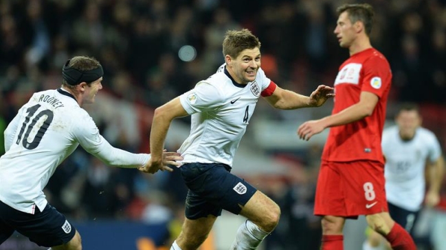 Inglaterra celebró ante Polonia y está en el Mundial de Brasil Inglaterra celebró ante Polonia y está en el Mundial de Brasil