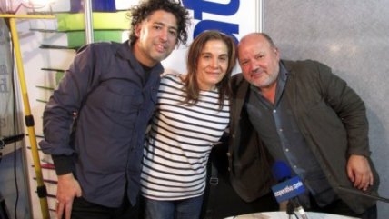   Horacio Salinas y Manuel García en Libro Abierto 