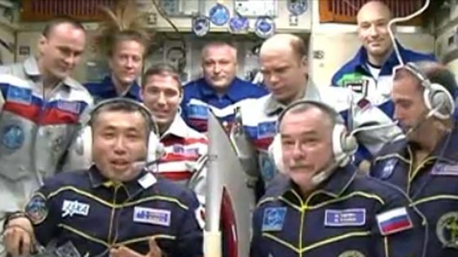 Finalizó con éxito el primer relevo de la antorcha olímpica en el espacio exterior