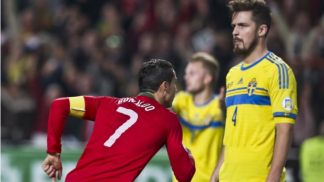 Cristiano Ronaldo acercó a Portugal al Mundial 2014