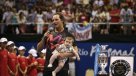 Nalbandian venció a Nadal en la primera de sus despedidas