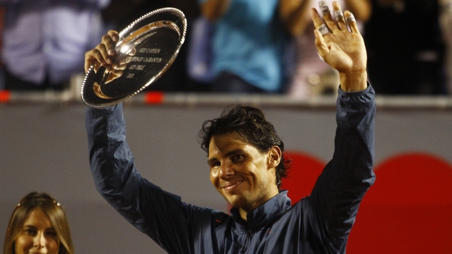 Rafael Nadal desistió jugar en el ATP de Viña del Mar 2014 Rafael Nadal desistió jugar en el ATP de Viña del Mar 2014