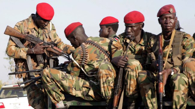 Rebeldes tomaron estado rico en petróleo en Sudán del Sur