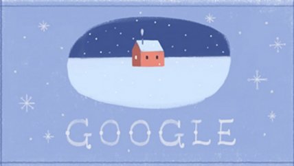   El nuevo doodle de Google dedicado a las fiestas de fin de año 
