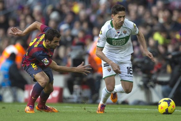 El cuadro culé venció 4-0 al equipo valenciano, con Alexis Sánchez como la gran figura de su escuadra. El chileno marcó tres de los cuatro goles del líder de la liga española. El cuadro culé venció 4-0 al equipo valenciano, con Alexis Sánchez como la gran figura de su escuadra. El chileno marcó tres de los cuatro goles del líder de la liga española.