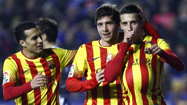 Barcelona doblegó a Levante en Copa del Rey con presencia de Alexis Sánchez Barcelona doblegó a Levante en Copa del Rey con presencia de Alexis Sánchez