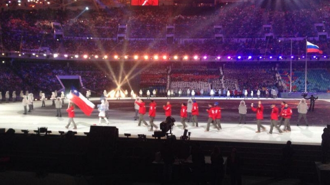 Chile estuvo presente en apertura de los Juegos Olímpicos de Invierno en Sochi Chile estuvo presente en apertura de los Juegos Olímpicos de Invierno en Sochi