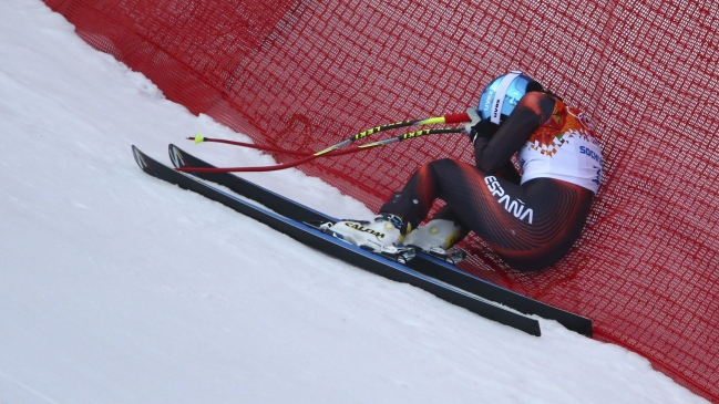 Esquiadora española de origen chileno no concluyó prueba en Sochi 2014 Esquiadora española de origen chileno no concluyó prueba en Sochi 2014