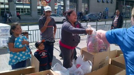   Twitteros Solidarios y pescadores de Valparaíso enviaron ayuda al norte 