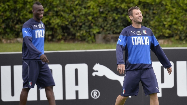 Cassano y Darmian aparecen en la lista mundialista de Italia Cassano y Darmian aparecen en la lista mundialista de Italia