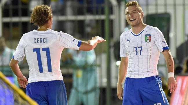 En guerra de goles, Italia venció a Fluminense en el último apronte pre mundialista En guerra de goles, Italia venció a Fluminense en el último apronte pre mundialista