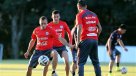 Chile continúa su preparación para su segundo partido en Brasil 2014