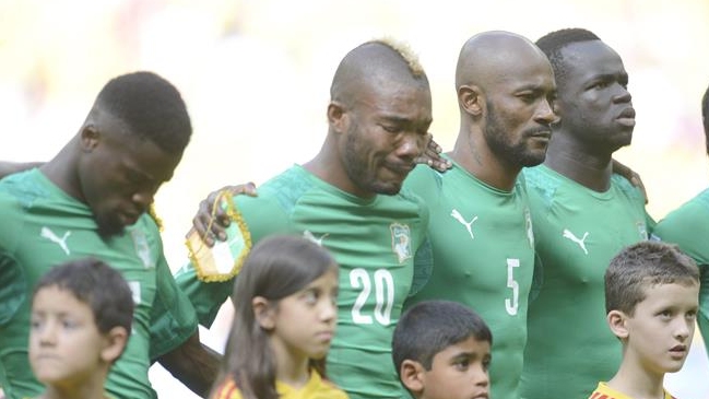 Serey Die explicó su ataque de llanto en partido del Mundial Serey Die explicó su ataque de llanto en partido del Mundial