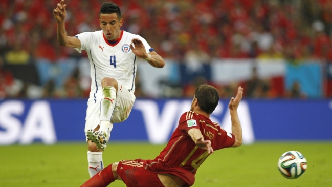 Mauricio Isla no arrojó signos de lesión en examen Mauricio Isla no arrojó signos de lesión en examen