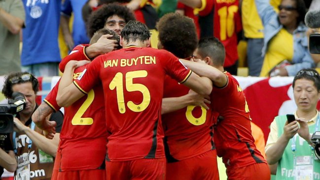Bélgica avanzó a octavos de final de Brasil 2014 tras vencer a Rusia Bélgica avanzó a octavos de final de Brasil 2014 tras vencer a Rusia
