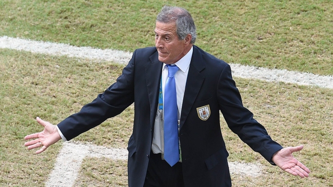 Oscar Tabárez acusó Oscar Tabárez acusó