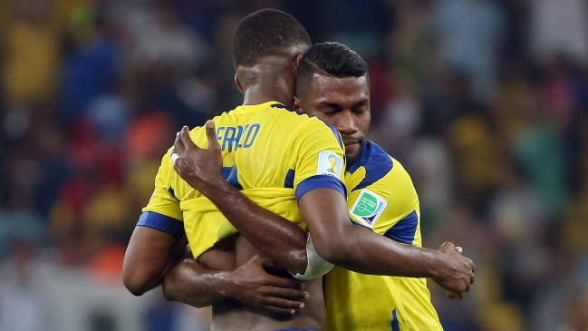 Ecuador igualó con Francia y no logró pasar la primera ronda en Brasil 2014 Ecuador igualó con Francia y no logró pasar la primera ronda en Brasil 2014