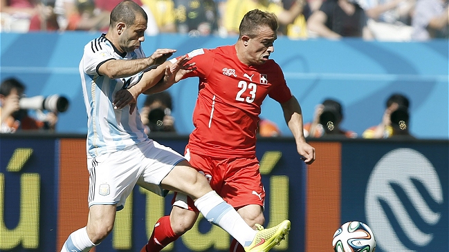 Javier Mascherano: Alexis Sánchez hizo un gran Mundial Javier Mascherano: Alexis Sánchez hizo un gran Mundial