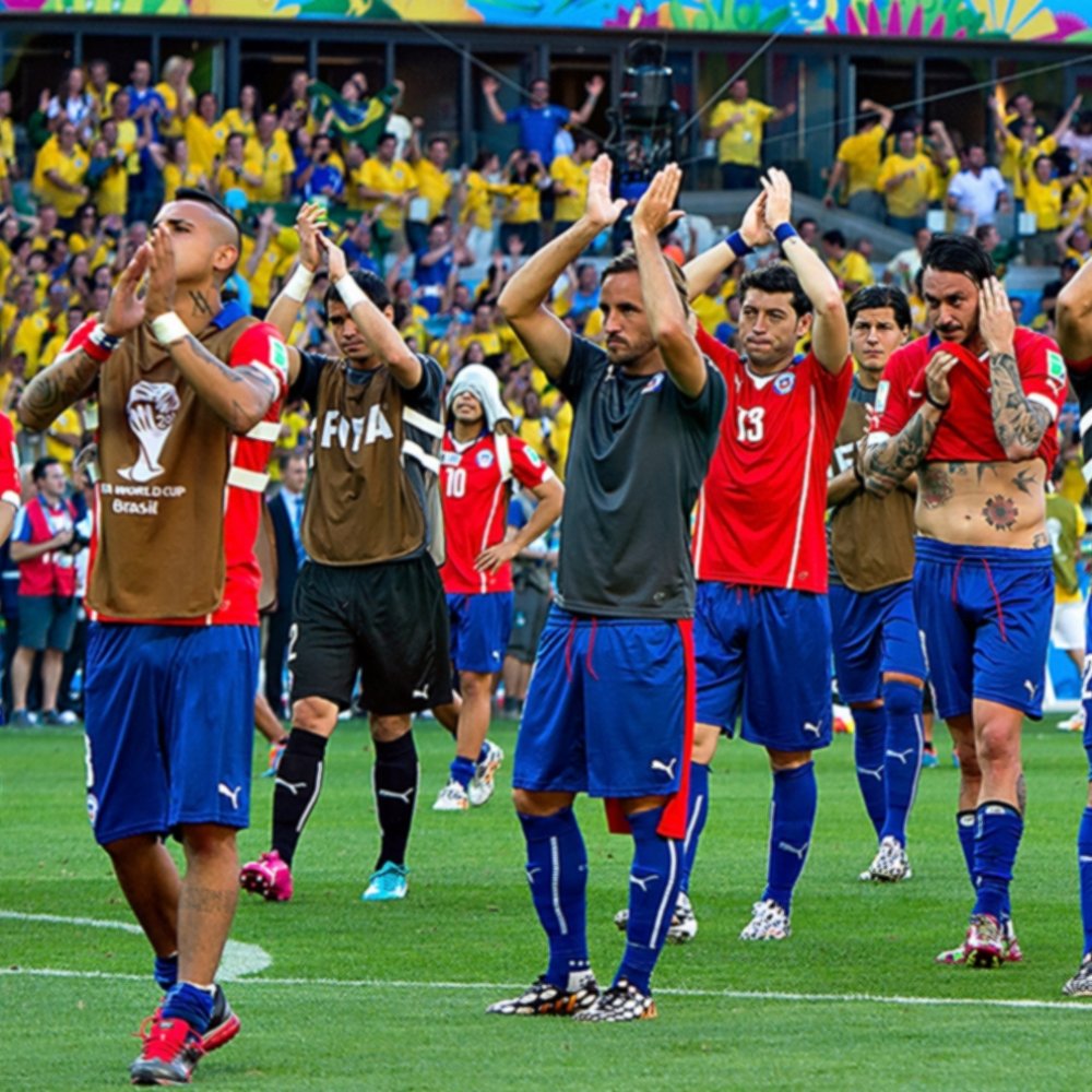 La selección chilena aseguró el noveno lugar en Brasil 2014 tras victoria de Bélgica La selección chilena aseguró el noveno lugar en Brasil 2014 tras victoria de Bélgica