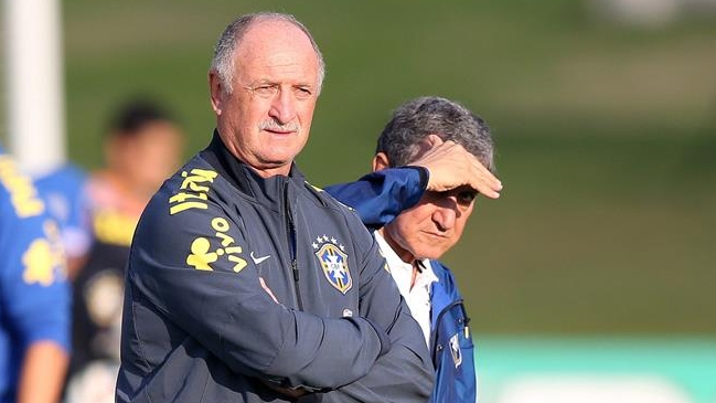 Luiz Felipe Scolari: Colombia juega mucho mejor que Chile Luiz Felipe Scolari: Colombia juega mucho mejor que Chile
