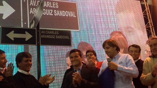 Charles Aránguiz fue declarado hijo ilustre de la comuna de Puente Alto Charles Aránguiz fue declarado hijo ilustre de la comuna de Puente Alto