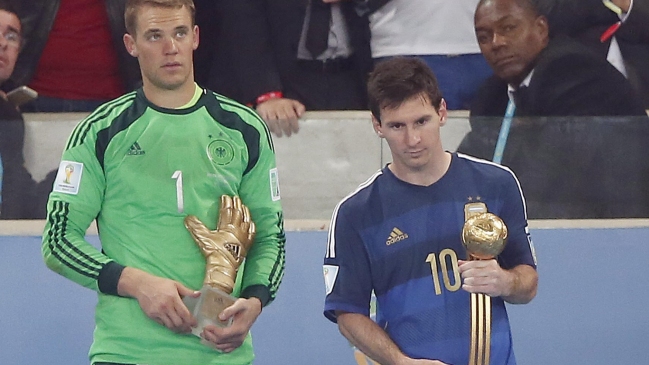 Lionel Messi se quedó con el Balón de Oro del Mundial de Brasil 2014 Lionel Messi se quedó con el Balón de Oro del Mundial de Brasil 2014