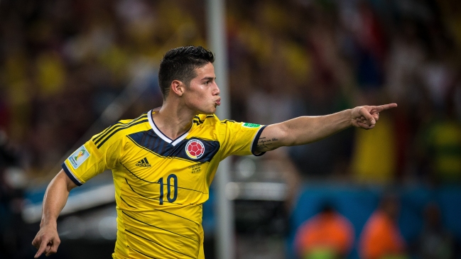 El colombiano James Rodríguez fue el máximo artillero de Brasil 2014 El colombiano James Rodríguez fue el máximo artillero de Brasil 2014