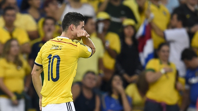 Gol de James Rodríguez a Uruguay fue elegido como el mejor del Mundial de Brasil 2014 Gol de James Rodríguez a Uruguay fue elegido como el mejor del Mundial de Brasil 2014