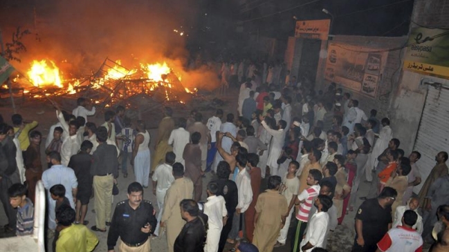Tres muertos en un ataque por blasfemia en Pakistán
